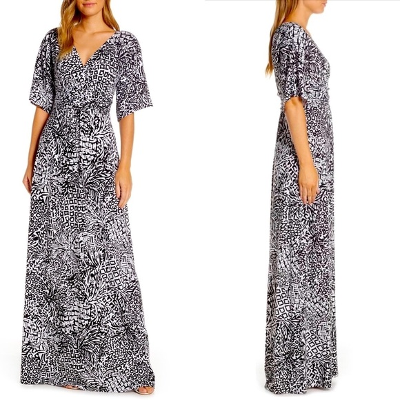 NWT LILLY PULITZER Parigi Maxi Dress, XXS - Picture 9 of 13